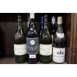 Seven various bottles of white wine, to include: a 2012 Close Des Lunes Lune Blanche; two 2012