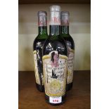 Three bottles of 1961 Cuvee de la Commanderie du Bontemps, B.B. Barton & Guestier. (3)