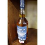 A 70cl bottle of Talisker Skye whisky.