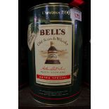 A 75cl Wade decanter of Bell's Christmas 1990 blended whisky, in tube.