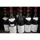 Nine 75cl bottles of 1985 Mommessin Nuits St George. (9)