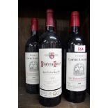 Five 75cl bottles of Saint-Emilion Grand Cru, comprising: two 2000 Chateau Rozier; two 1998