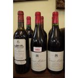 Six 75cl bottles of French red wine, comprising: two 1997 Grand Millesime Gamay; two 1999 Chateau