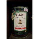 A 75cl Wade decanter of Bell's Christmas 1989 blended whisky, in tube.