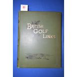 HUTCHINSON (Horace Gordon): 'British Gold Links': London, 1897. First trade edition. 4to, publishers