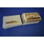 SHIPPING: approx 200+ cards, the majority naval vessels early-mid c20, plus other commercial and