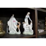 Two Royal Doulton figures, comprising 'Daisy', HN3803; 'Constance', HN3930.