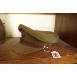 A George VI Royal Engineers officers cap.