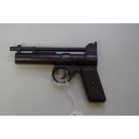 A Webley Junior mk 1 .177 air pistol, having metal grip, serial no. J29131.