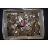 A quantity of Victorian and later GB coins, mostly copper.