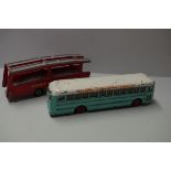 Two old Dinky Supertoys vehicles, comprising Trailer for Carrier; and Dinky Continental Tour Bus,