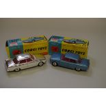 A Corgi Toys Rover 2000, No.252, in chrome finish, scarce, (possibly a special presentation