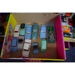 A collection of Lesney diecast vehicles, to include a Nestle's van, No.69; a 'Peardrax' London