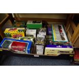 A collection of Eddie Stobart and other commercial vehicles, mainly Corgi; together with a Corgi D-