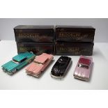 Four 'The Brooklin Collection' diecast models, comprising: BRK22 & 22A, two Edsel Citation examples,