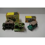 A Dinky Toys Austin Para-Moke, No.601, complete; together with an Austin Mini-Moke, No.342, both