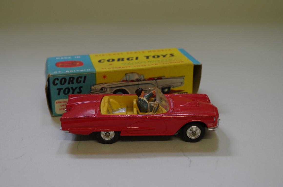 A Corgi Toys Ford Thunderbird - Open Sports, No.2155, boxed.