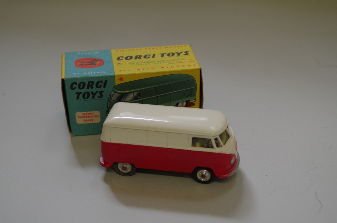 A Corgi Toys Volkswagen delivery van, No.433, boxed.