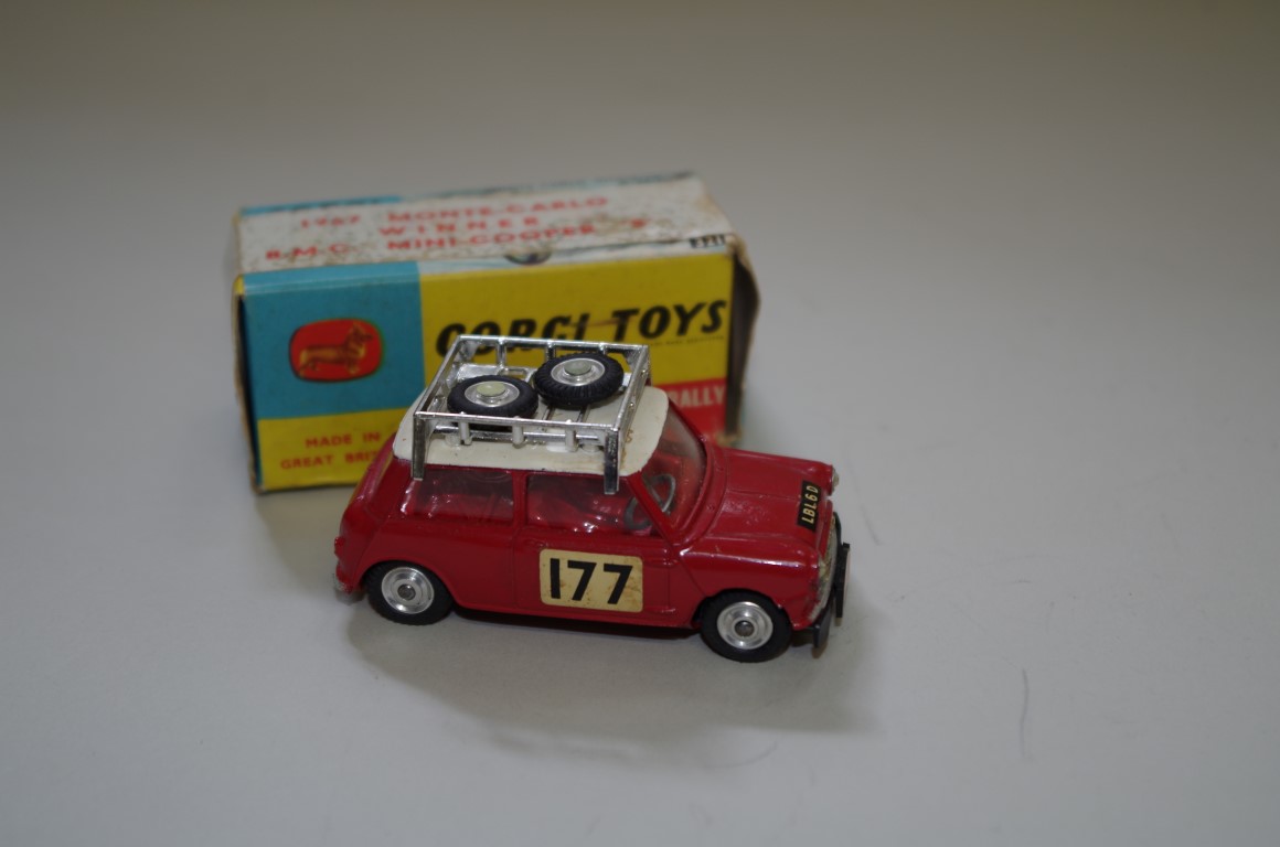 A Corgi Toys 1966 Monte Carlo Rally autographed B.M.C Mini Cooper S, 'Special Release', No.339,