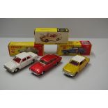 A Dinky Toys Ford Consul Corsair, No.130; together with a Ford Cortina Deluxe, No.159; and a Ford