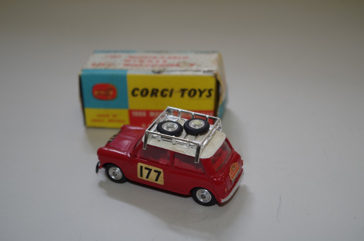 A Corgi Toys 1966 Monte Carlo Rally autographed B.M.C Mini Cooper S, 'Special Release', No.339, - Image 2 of 2