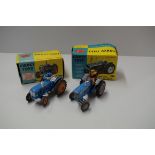 A Corgi Toys Ford 5000 Super Major Tractor, No.67, with driver and instructions; together with a