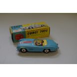 A Corgi Toys Mercedes Benz 300SL Open Roadster, No.303S, boxed.