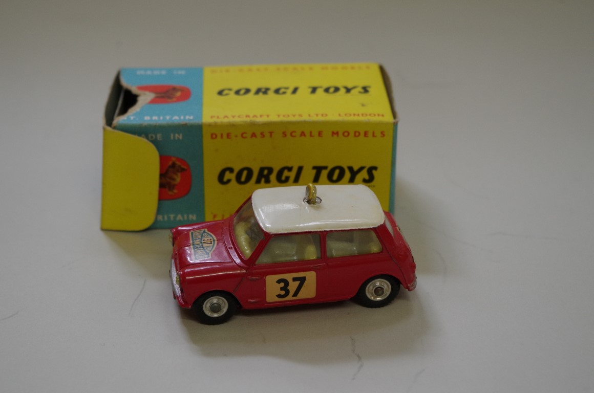A Corgi Toys Monte Carlo B.M.C. Mini Cooper S, No.317, boxed.