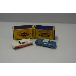 A Matchbox Series Ford Thunderbird, No.75; together with Chevrolet Impala, No.57, both boxed. (2)