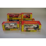 Six boxed Corgi Whizzwheels, to include No.389, Reliant Bond Bug; and a mint condition No.402 Ford