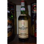 A 75cl bottle of The Glenlivet 12 year old whisky, 1980s bottling.