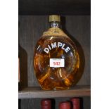 A 26 2/3 fl.oz. bottle of Haig's Dimple whisky, 1960s bottling.