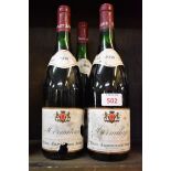 Three 75cl bottles of 1980 Hermitage, Paul Jaboulet. (3)