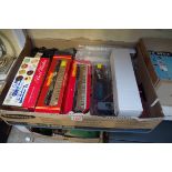 A collection of OO gauge railway items, most boxed.