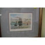 Chris Williams, 'Outward Bound'; 'Journey's End'; a pair, each signed and titled, watercolour, 10