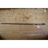 An old bamboo swordstick.