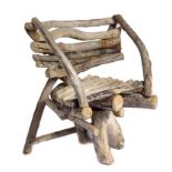 Garden Furniture: Bill Ayers, New ZealandA driftwood chair1990’s