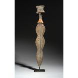 Tribal/Ethonographic: A short sword, Kundu-Konda people, DRC, 1930’s 55cm