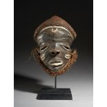 Tribal/Ethonographic: A Village Mask “Mbuya”, Pende people-Kwango, DRC, 1930’s 26.5cm, The Western