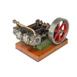 Model traction engine/CollectiblesA model twin cylinder steam engine Stuart “Score” , ¾ins