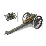 Model traction engine/CollectiblesA scratch built WW1 field gun with working breech , 92cm long with