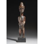 Tribal/Ethonographic: A standing female figure, Senufo, Ivory Coast, 1930’s 32cm, Delicate female