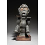 Tribal/Ethonographic: Headdress anthropomorphic figure, Ekoi Ejagham people, Cross-River Area,