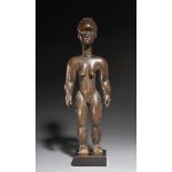 Tribal/Ethonographic: A female figure “Lu Me” , Dan people, Ivory Coast 1930’s 38cm, In Dan society,