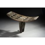 Tribal/Ethonographic: A decorated backrest Kuba people, DRC, 1940’s, These backrests were