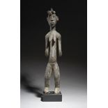 Tribal/Ethonographic: A standing female figure, Nyeleni” or “sickness fetish ?”, Bamana, Mali,