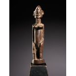 Tribal/Ethnographic: Miniature Kneeling Female Statue, Dogon People, Mali, 1940, 11.5cm high. The