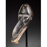 Tribal/Ethnographic: Gägon beak mask, Dan People, Ivory Coast 1940, 43cm high. This type of mask