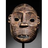 Tribal/Ethnographic: Initiation Face Mask Nzakara People, Kongo, 1st quarter of 20th century, 26cm