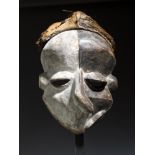 Tribal/Ethnographic: Mbangu mask, Western Pende People, DRC, 1950s, 30cm high. The Mbangu mask